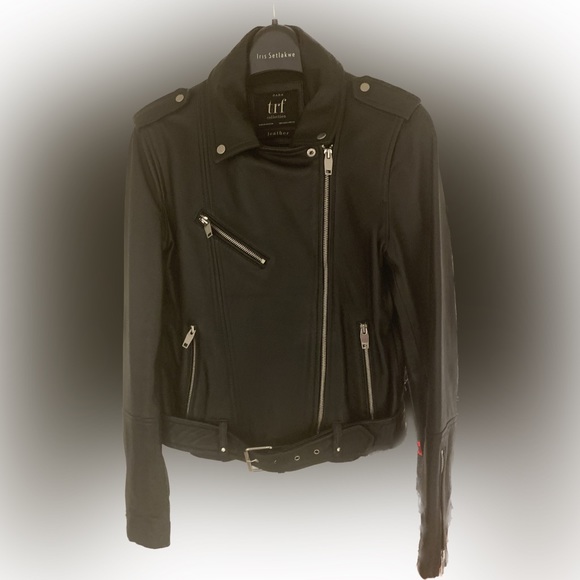 Zara leather jacket - Picture 2 of 3